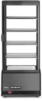 Koelvitrinekast | 98L H=112cm | zwart | Arktic 233269
