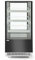 Koelvitrine | 300L-144cm(h) | 3 schuine schappen | Wielen | Arktic 233306