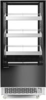 Koelvitrine | 300L-144cm(h) | 3 schuine schappen | Wielen | Arktic 233306