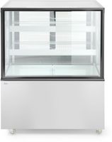Koelvitrine 300L-121cm(h) | 2 schappen | Wielen | Arktic 233337
