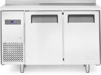Arktic Vrieswerkbank Kitchen Line | 2 deuren, 220L, D=600 | Geforceerd, -17°C/-22° | Met Rand | 233351