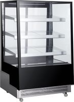 Koelvitrine 500L-144cm(h) | 3 schuine schappen | Wielen | Arktic 233443