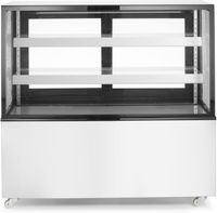 Koelvitrine 410L-121cm(h) | 2 schappen | Wielen | Arktic 233450