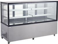 Koelvitrine 610L-121cm(h) | 2 schappen | Wielen | Arktic 233467