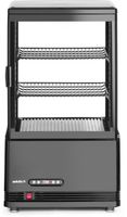 Gekoelde display kast | Zwart | 58L-82cm(h) l anti-condens | Arktic 233627