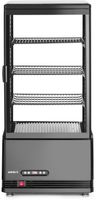 Gekoelde display kast | Zwart | 78L-97cm(h) l anti-condens | Arktic 233658