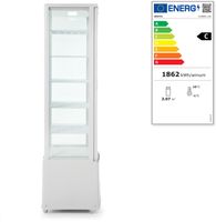 Gekoelde display kast | wit | 280L-191cm(h) l anti-condens | Arktic 233696