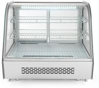 Tafelmodel koelvitrine | B=69cm- 120L | Schuifdeuren | Arktic 233702