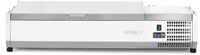 Opzetkoelvitrine | 4x GN1/3 B=120cm | Rvs deksel | Hendi 233948