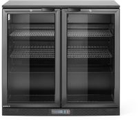 Arktic 236895 Backbar koelkast met dubbele deur, , 158L, Zwart, 220-240V/160W, 900x530x(H)870mm