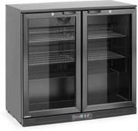 Arktic 236895 Backbar koelkast met dubbele deur, , 158L, Zwart, 220-240V/160W, 900x530x(H)870mm