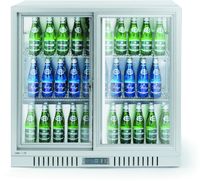 Arktic 236918 Backbar koelkast met schuifdeuren, , 150L, Zilver, 220-240V/160W, 900x520x(H)840mm
