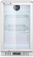 Arktic 236925 Backbar koelkast met enkele deur, , 75L, Zilver, 220-240V/120W, 530x500x(H)840mm