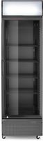 Arktic 236932 Backbar koelkast met lichtbak, enkele deur, , 254L, Zwart, 220-240V/250W, 578x605x(H)1980mm
