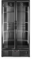 Arktic 237014 Backbar koelkast met dubbele deur, , 384L, Zwart, 220-240V/365W, 900x530x(H)1820mm