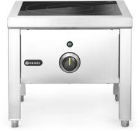 Inductie Hokker Hoog Vermogen, HENDI, 400V/5000W, 400x400x(H)380mm - HENDI 237670