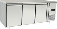 Arktic 238127 Koelwerkbank met 3 deuren, 420 L, , Profi Line, 334L, 230V/400W, 700x1795x(H)839mm
