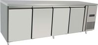 Arktic 238158 Koelwerkbank, 4 deuren, , Profi Line, 450L, 230V/400W, 700x2230x(H)839mm
