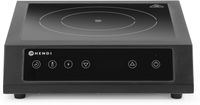 HENDI 239957 Inductiefornuis 3500 D XL, , Zwart, 220-240V/3500W, 355x400x(H)100mm