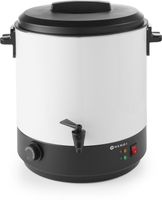 Hendi Warme dranken ketel 28 liter | RVS witte coating | 240601