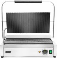 Contactgrill Panini XL, HENDI, 230V/2700W, 548x415x(H)210mm - HENDI 263624