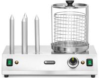 HENDI 265031 Worst en hotdogbroodjes warmer, , 220-240V/550W, 500x310x(H)395mm