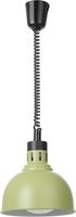 HENDI 273630 Warmtelamp verstelbaar, dome, , Groen, 230V/250W, Diameter ⌀ 25 cm - Hoogte 20,7 cm