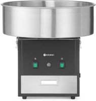HENDI 282816 Suikerspinmachine, , Zwart, 220-240V/1130W, 520x520x(H)503mm
