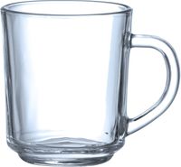 HENDI 424490 Glazen mok, , 0,24L, Diameter ⌀ 73 mm - Hoogte 88 mm