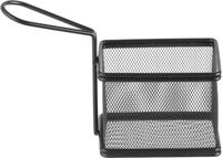 Hendi Frituurmandje miniatuur matzwart - 10x8x7,5cm - 425619