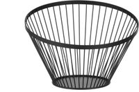 Hendi Fruitkorf schuin zwart ø30x(h)25cm| 427071