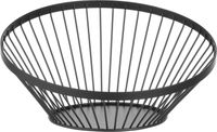 Hendi Fruitkorf schuin zwart ø28x(h)13cm | 427088