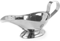 Hendi Sauskom op voet rvs 85 ml 120x50 mm - 432143