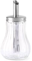 Hendi Suikerstrooier glas + RVS tuit | ø8x(h)14cm| 452400