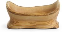Decoratieve Kom Olijfhout - HENDI - øx(H)120mm - 505366