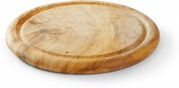 Serveerplank Olijfhout - HENDI - ø260x(H)25mm - 505397