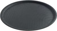 Hendi Dienblad zwart Rond 400 mm Polyester | 508800