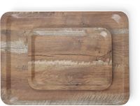 Hendi Dienblad eiken 240x350 mm melamine - 508916