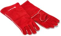 HENDI 556580 Hittebestendige handschoenen, leer, , Rood, 2 st., (L)410mm