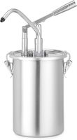 Sauspomp Roestvast Staal - HENDI - 4,5L - Xx(H)420mm - 558102