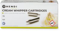 Hendi Slagroompatronen | 50 stuks | 586907
