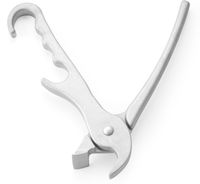 Hendi Pannengrijper aluminium 20cm | Voor pizzablikken | 617731