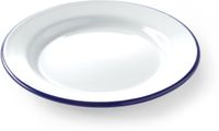 Hendi Bord plat geëmailleerd 200 mm | diameter 20cm | 621226