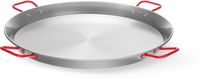 Hendi Paellapan plaatstaal 800x50 mm | diameter 80cm | 622605