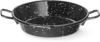 Hendi Paellapan 100 mm geemailleerd plaatstaal | diameter 10cm | 622704
