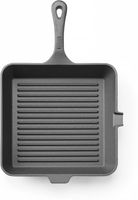 Gietijzeren Grillpan, HENDI, Zwart, 265x265x(H)50mm - 629369