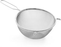 Hendi Passeerzeef rvs 220x390 mm met draadgreep | diameter 22cm | 637401