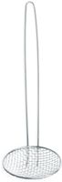 Hendi Frituurschep rvs 100x330 mm met draadgreep | diameter 10cm | 640104