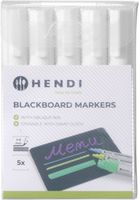 Hendi Krijtstift wit breedte 5 mm schuine punt |664209