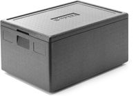 HENDI 707456 Thermobox, , Kitchen Line, GN 1/1, 80L, Zwart, 685x485x(H)360mm
